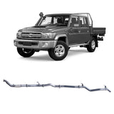 Redback Extreme Duty - Toyota Landcruiser 79 Series (2012 - 2016) Double Cab with Auxiliary Fuel Tank Performance Exhaust