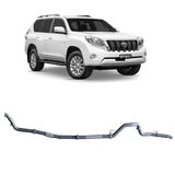 Redback Extreme Duty - Toyota Prado 120 150 Series 1KD-FTV (2006 - 2015) Performance Exhaust