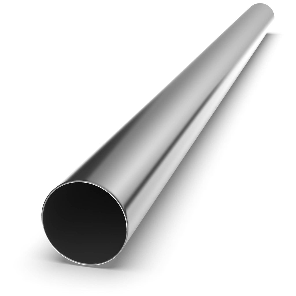 Exhaust Tube - 3-1/2" Inch (90mm), Thick 1.5mm, Length 3M, 304 Stainless