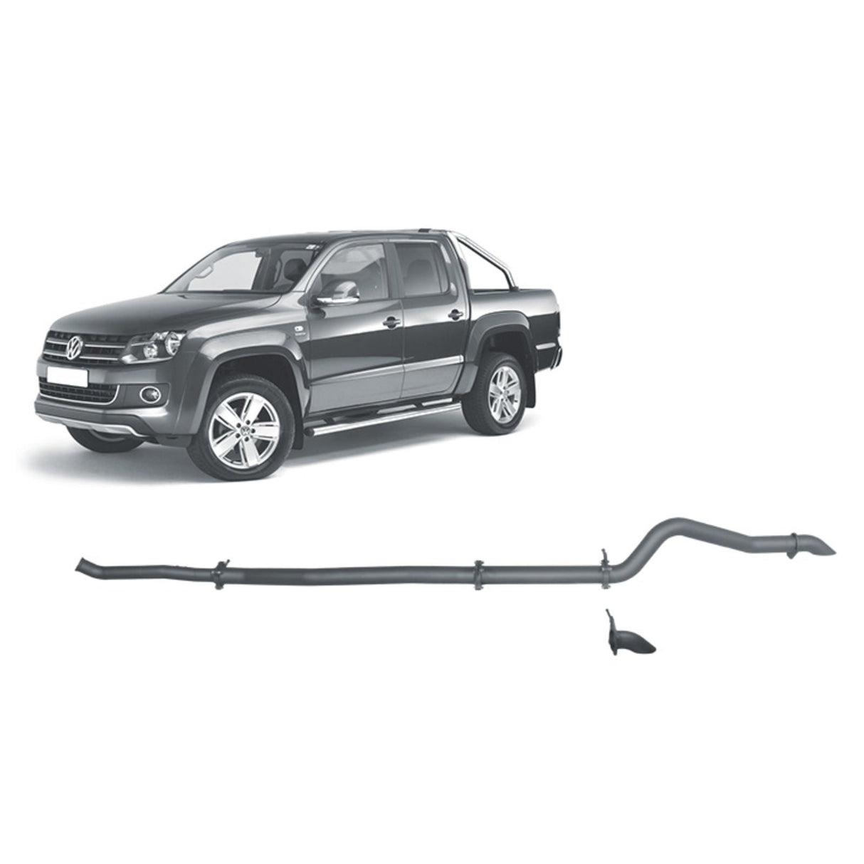 Redback Extreme Duty - Volkswagen Amarok (2012 - On) 2.0L Bi-Turbo Performance Exhaust