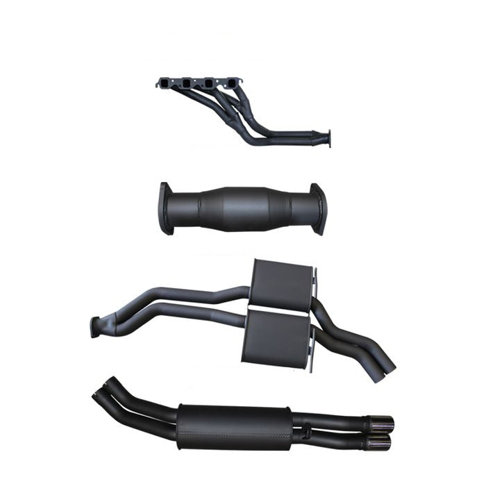 Manta | Dual 2.5″ Full System with Extractors & Muffler | Holden Statesman & Caprice V8 LWB Sedan (IRS Auto) 1991–1997