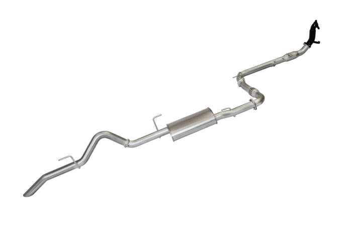 Manta | 3″ Turbo Back Exhaust System with Cat & Rear Tailpipe | Nissan Navara D40 2.5L Turbo Diesel Auto Ute 2005–2007