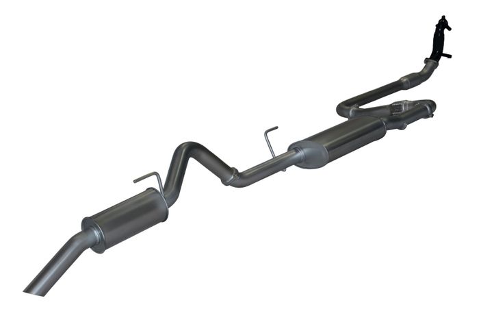 Manta | 3″ Turbo Back Exhaust System With Cat & Rear Muffler | Nissan Navara D40 2.5L Turbo Diesel Thai Build Manual Ute 2007–2015