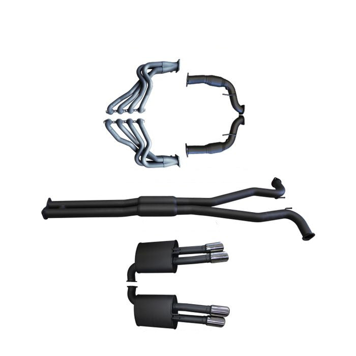 Manta | Twin 3″ Full Exhaust System with 1 7/8″ Headers | Holden Statesman Caprice WM WN V8 6.0L LWB Sedan 2006–2017