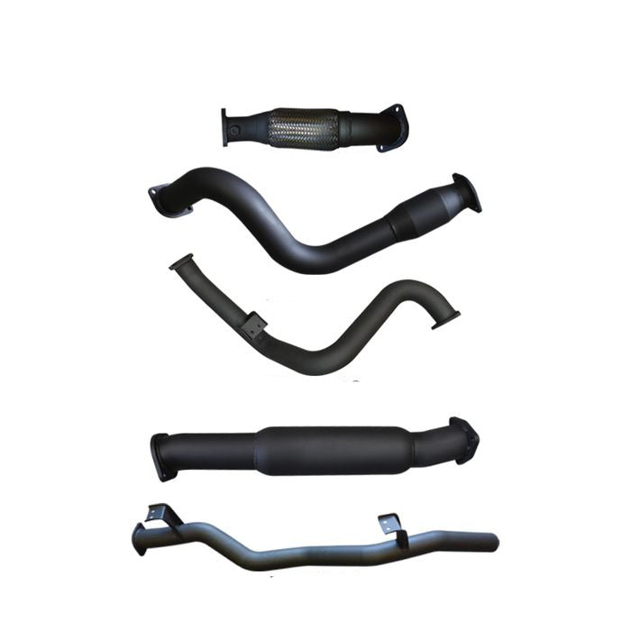 Manta | 3″ Turbo Back Exhaust with Cat & Hotdog | Toyota Landcruiser VDJ79 V8 Single Cab Ute 2007–2016