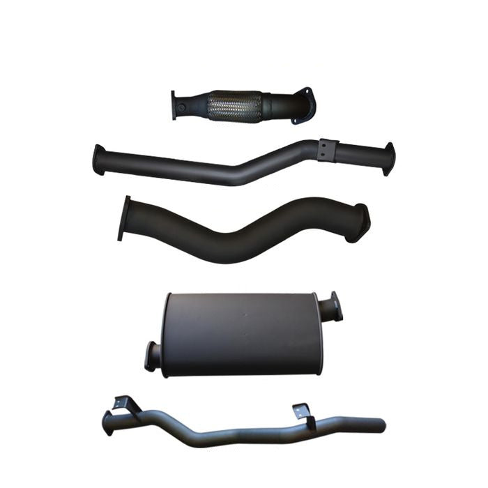 Manta | 3″ Turbo Back Exhaust No Cat With Muffler | Toyota Landcruiser VDJ79 Dual Cab V8 Ute 2012–2016 (Pre-DPF)