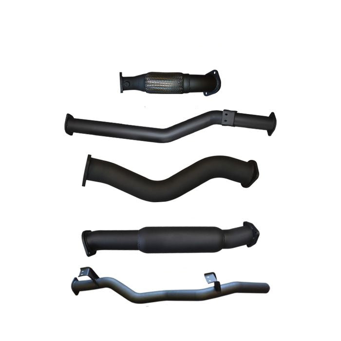 Manta | 3″ Turbo Back Exhaust No Cat With Hotdog | Toyota Landcruiser VDJ79 Dual Cab V8 Ute 2012–2016 (Pre-DPF)