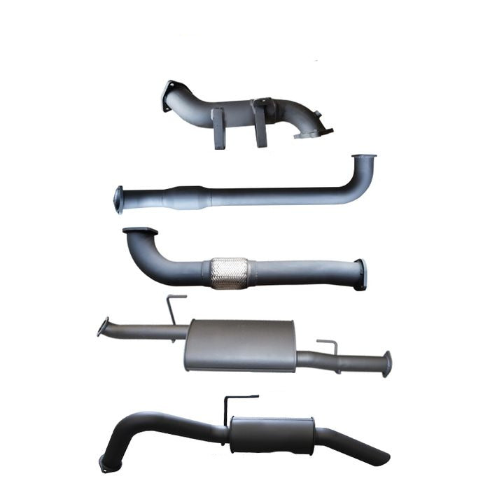Manta | 3″ Turbo Back Exhaust System with Cat & Rear Muffler | Nissan Navara D40 2.5L Turbo Diesel Spain Build Ute 2007–2015