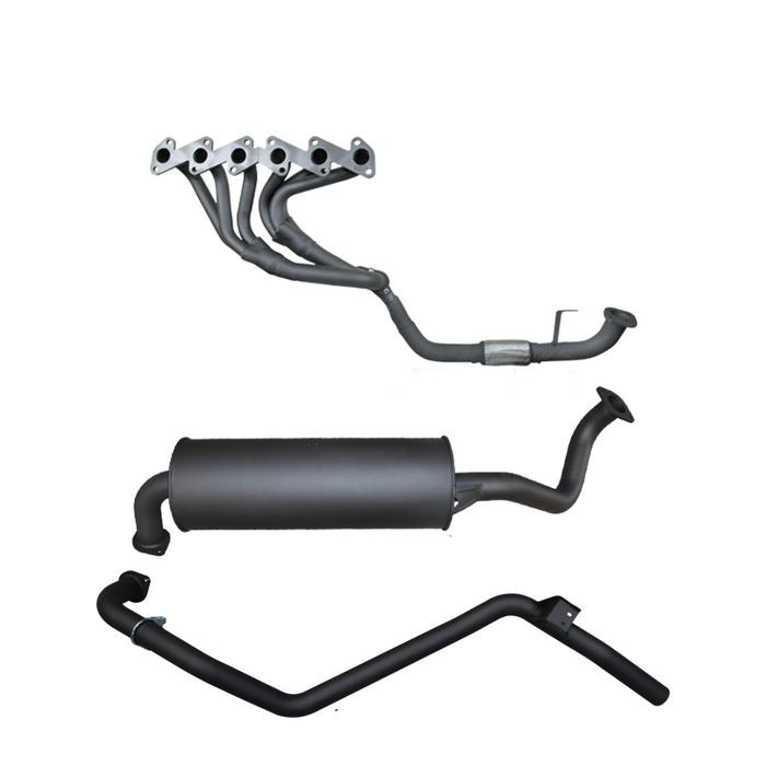 Manta | Extractors & 2.5″ Full Exhaust System | Toyota Landcruiser HZJ80 4.2L 1HZ Diesel Wagon 1990–1997