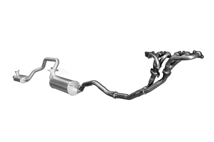 Manta | 2.5″ Full Exhaust System with Extractors & Twin Mufflers | Toyota LandCruiser FZJ105 4.5L Wagon 1998–2007