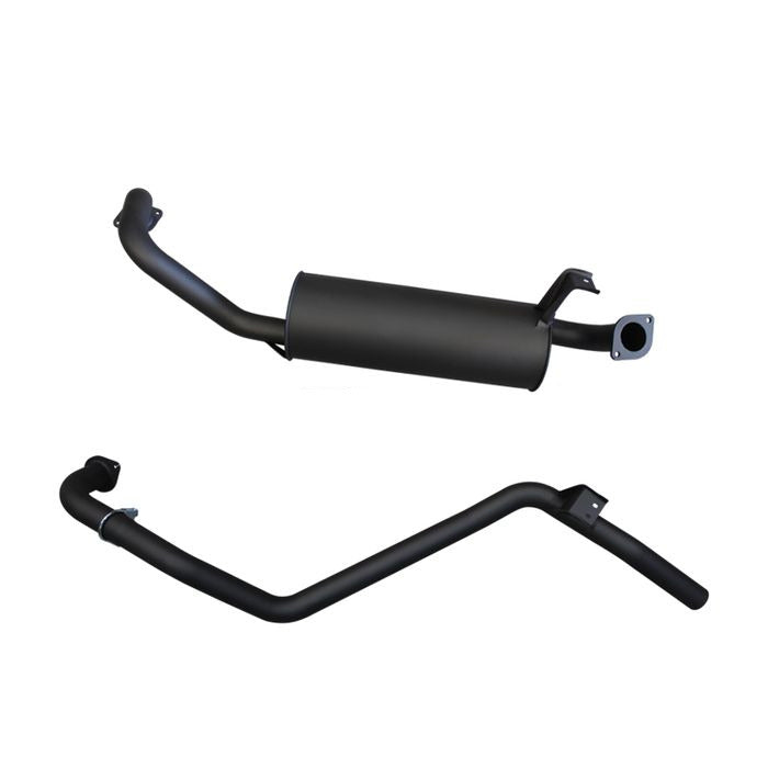 Manta | 2.5″ Exhaust System from Extractors Back | Toyota LandCruiser FZJ80 4.5L Wagon 1992–1997