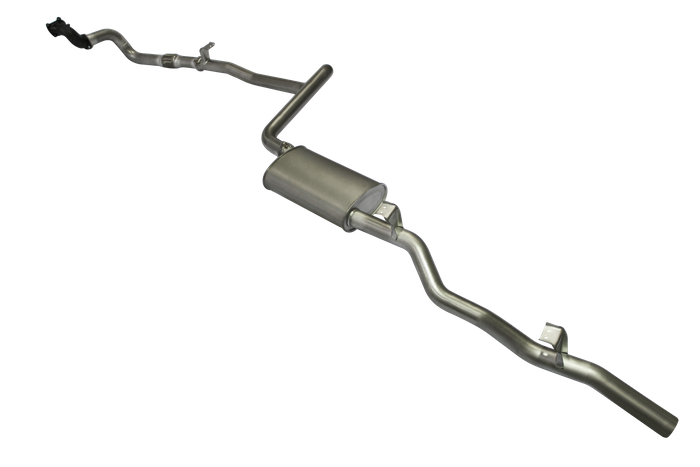 Manta | 3″ Turbo Back Exhaust System with Muffler | Toyota LandCruiser HDJ78 4.2L Turbo Diesel Troop Carrier 2001–2006
