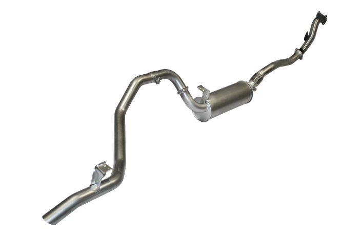 Manta - Toyota HDJ80 1HD Wagon 3in From Turbo Back Muffler