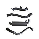 Manta - Toyota HDJ80 1HD Wagon 3in From Turbo Back Muffler