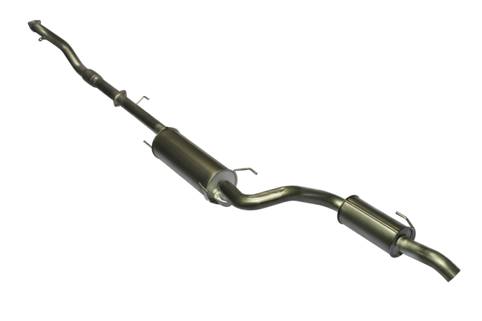 Manta | 3″ Turbo Back Exhaust System with Cat | Toyota Prado KDJ120, KDJ150 3.0L D4D Wagon 2007–2015