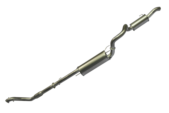 Manta | 3″ Turbo Back Exhaust System with Cat | Toyota Prado KDJ120, KDJ150 3.0L D4D Wagon 2007–2015