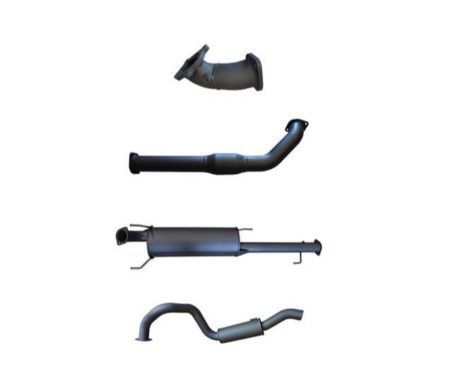 Manta | 3″ Turbo Back Exhaust with Cat | Toyota Prado KZJ120R 3.0L 1KZ Turbo Diesel Wagon 2003–2007