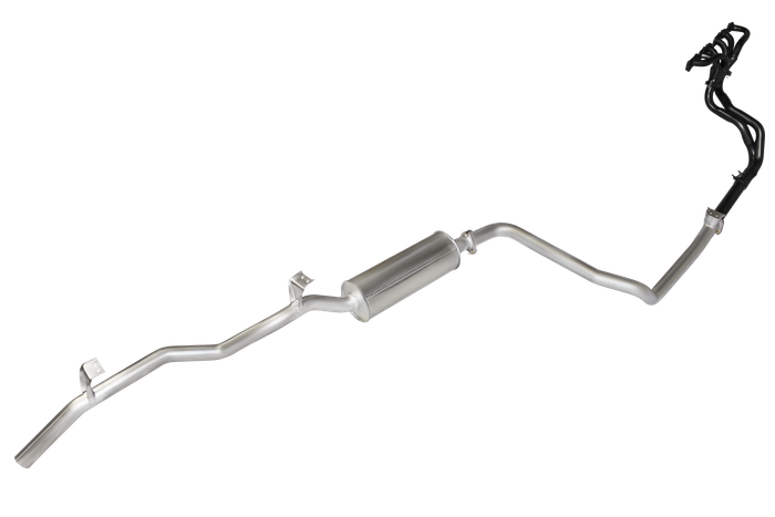 Manta | Extractors & 2.5″ Full Exhaust System | Toyota Landcruiser FZJ75 FZJ78 4.5L 1FZ Petrol Ute & Troop Carrier 1992–2006