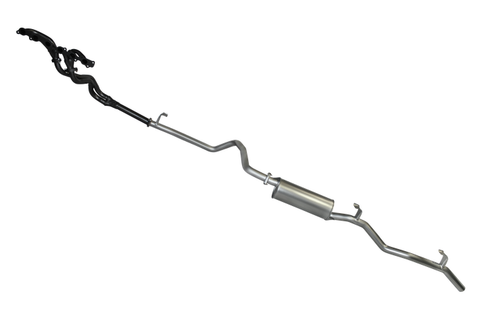 Manta | Extractors & 2.5″ Full Exhaust System | Toyota Landcruiser FZJ75 FZJ78 4.5L 1FZ Petrol Ute & Troop Carrier 1992–2006