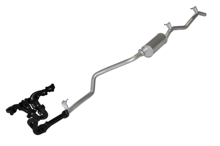 Manta | Extractors & 2.5″ Full Exhaust System | Toyota Landcruiser FZJ75 FZJ78 4.5L 1FZ Petrol Ute & Troop Carrier 1992–2006