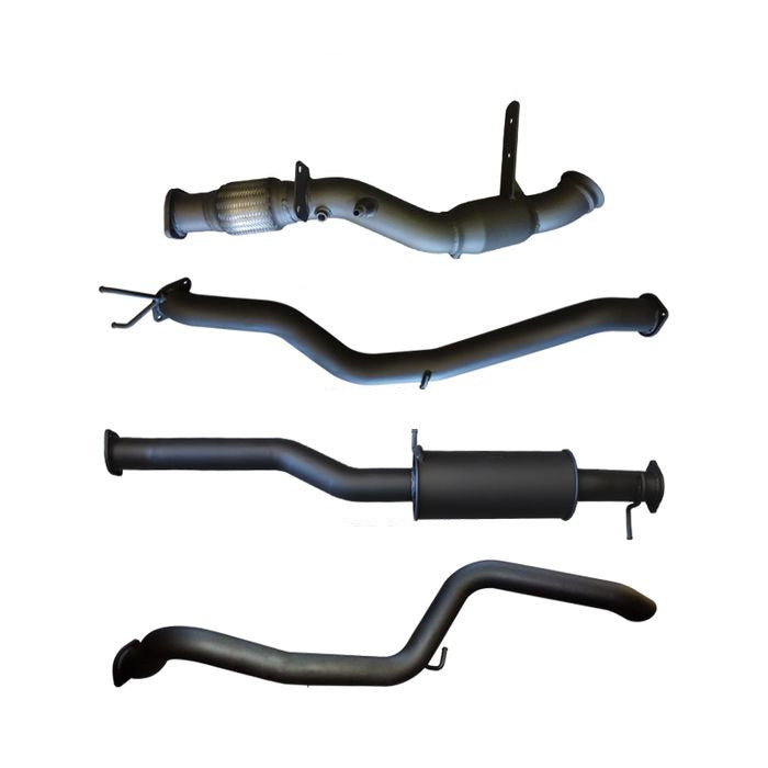 Manta | 3in Turbo Back Exhaust with Extended Tailpipe Sports Muffler | Volkswagen Amarok 2.0L Bi-Turbo Ute 2012–2022 (Later Model)