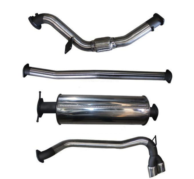 Manta | 3″ Turbo Back Exhaust without Cat Twin Tip Side Exit | Ford Ranger PX 3.2L CRD Ute 2011–2015