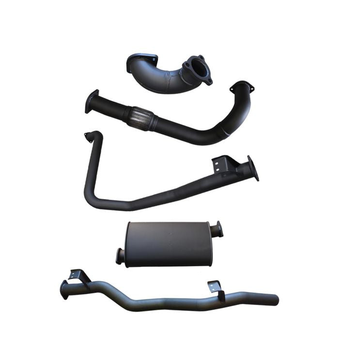 Manta | 3″ Turbo Back Exhaust System with Muffler to Suit DTS Turbo | Toyota Landcruiser HZJ79 4.2L Diesel Ute 1999–2006
