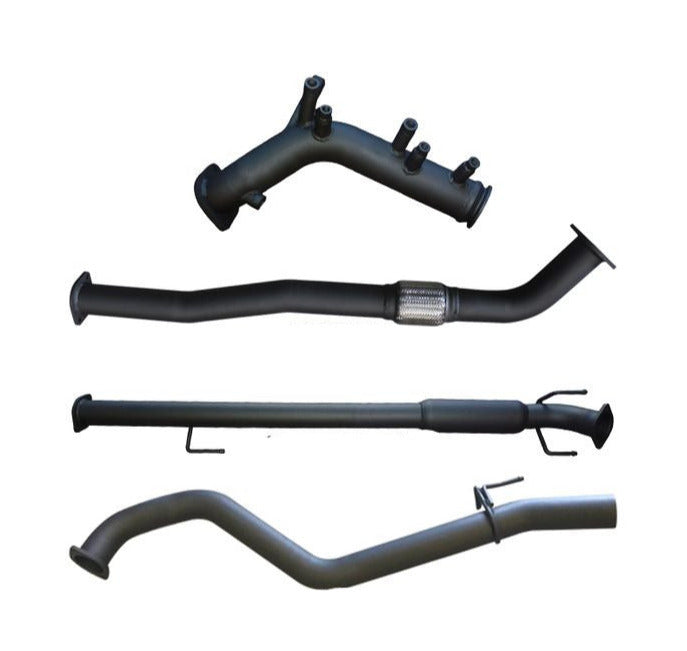 Manta | 3″ Turbo Back Exhaust System without Cat with Hotdog | Toyota Hilux GUN126R 2.8L D4D Ute 2015–2025