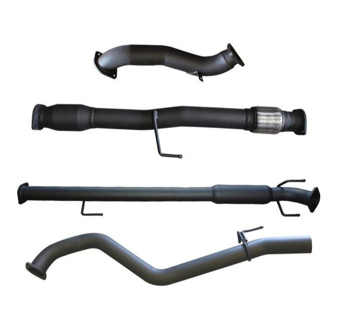 Manta | 3″ Turbo Back Exhaust System with Hotdog & Cat | Toyota Hilux KUN26R 3.0L D4D Ute 2005–2015