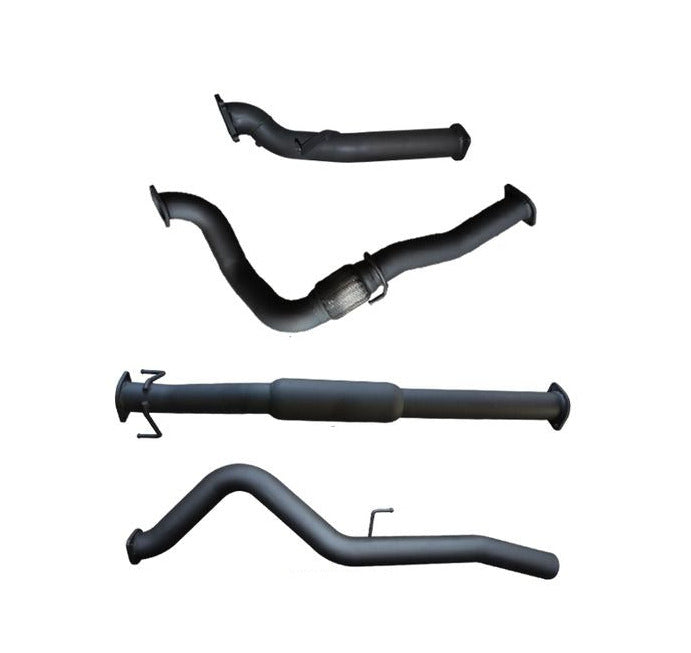 Manta | 3″ Turbo Back Exhaust System with Hotdog | Toyota Hilux KZN165R 3.0L Turbo Diesel Ute 1999–2005