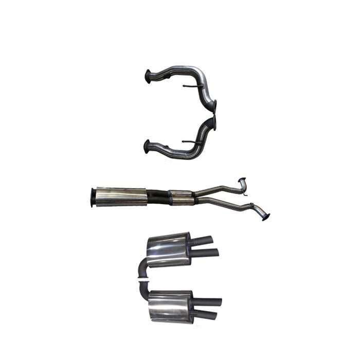 Manta - Holden VF HSV V8 Sedan Wagon 3in Catback Muffler/Muffler