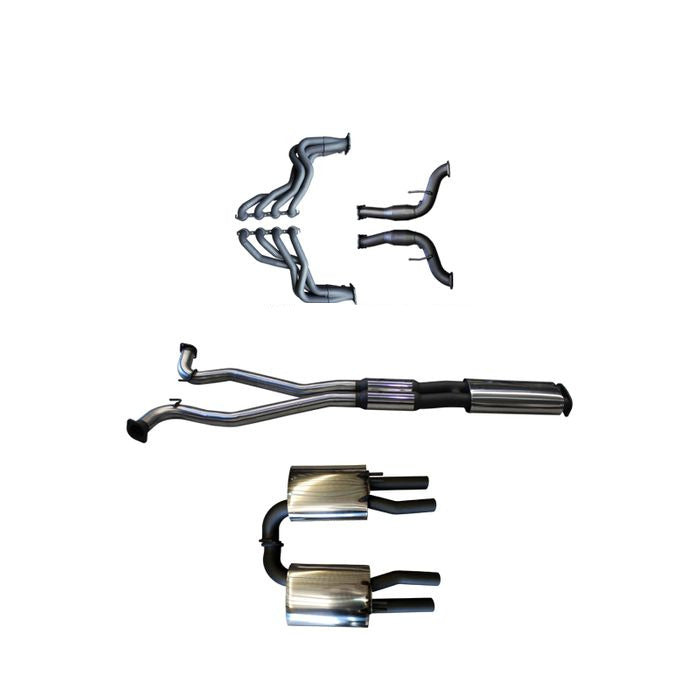 Manta - Holden VF HSV Ute Maloo (2013-2017) VF HSV Gen-F 6.2L V8 Ute 3in With 1 7/8 in Extractors Muffler/Muffler