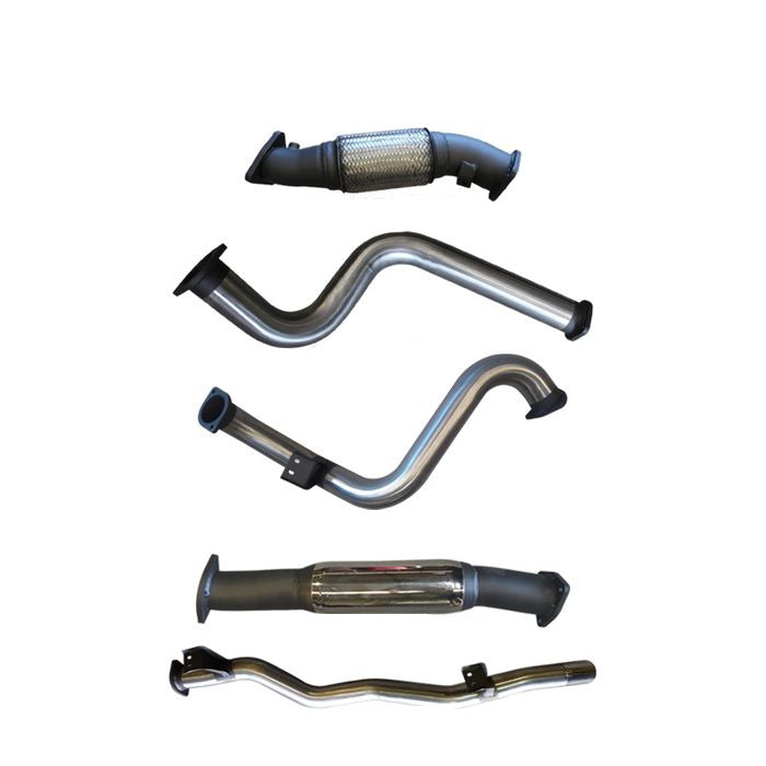 Manta | 3″ Turbo Back Exhaust System without Cat & Rear Hotdog | Toyota Landcruiser VDJ78 4.5L V8 Troop Carrier 2007–2016