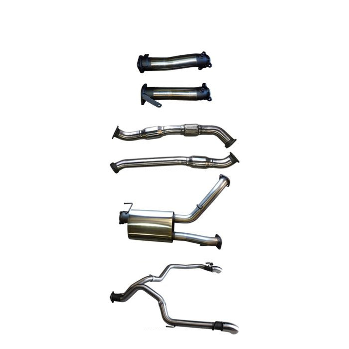 Manta | 3″ Turbo Back with Cats and Muffler, Dual Exit L&R | Toyota Landcruiser VDJ200 4.5L V8 Diesel Wagon 2007–2015