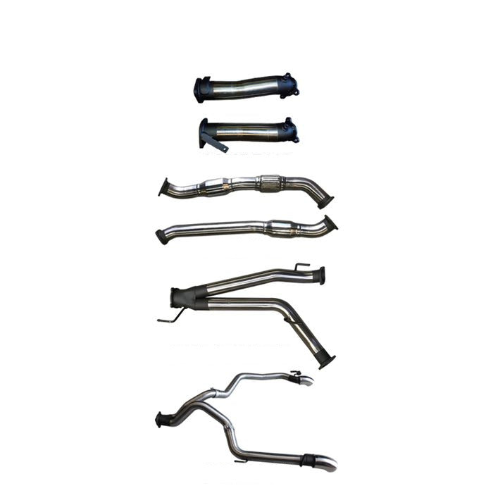 Manta | 3″ Turbo Back with Cats, No Muffler, Dual Exit L&R | Toyota Landcruiser VDJ200 4.5L V8 Diesel Wagon 2007–2015