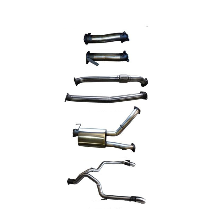 Manta | 3″ Turbo Back without Cats with Muffler, Dual Exit L&R | Toyota Landcruiser VDJ200 4.5L V8 Diesel Wagon 2007–2015