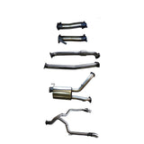 Manta | 3″ Turbo Back without Cats with Muffler, Dual Exit L&R | Toyota Landcruiser VDJ200 4.5L V8 Diesel Wagon 2007–2015