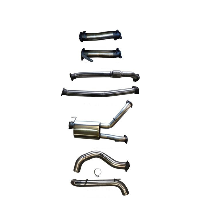 Manta - Toyota VDJ200 3in Dual NO Cat, W/Muffler, 4in Exit