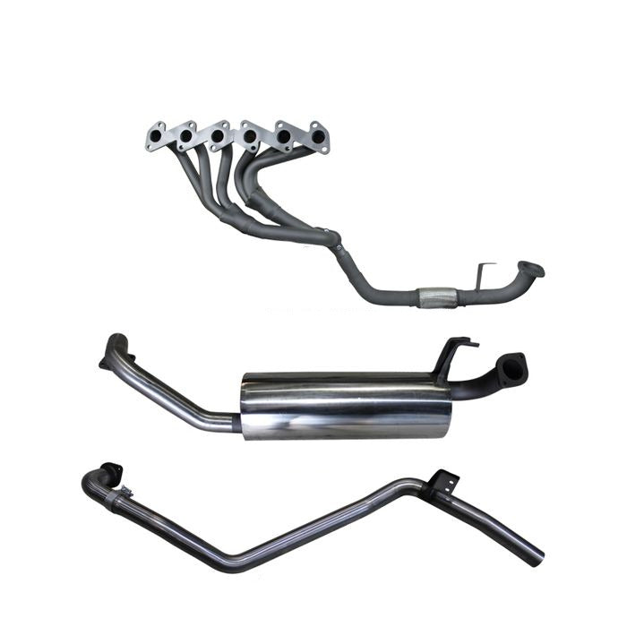 Manta - Toyota Landcruiser HZJ80 4.2L Extractors & 2.5in Full System