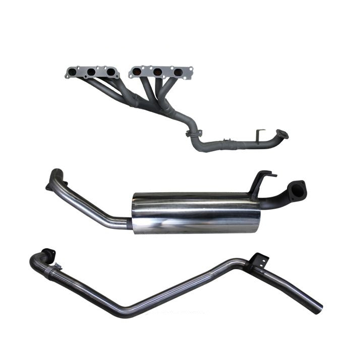 Manta | Extractors & 2.5″ Full Exhaust System | Toyota Landcruiser FZJ80 4.5L 1FZ Petrol Wagon 1992–1997
