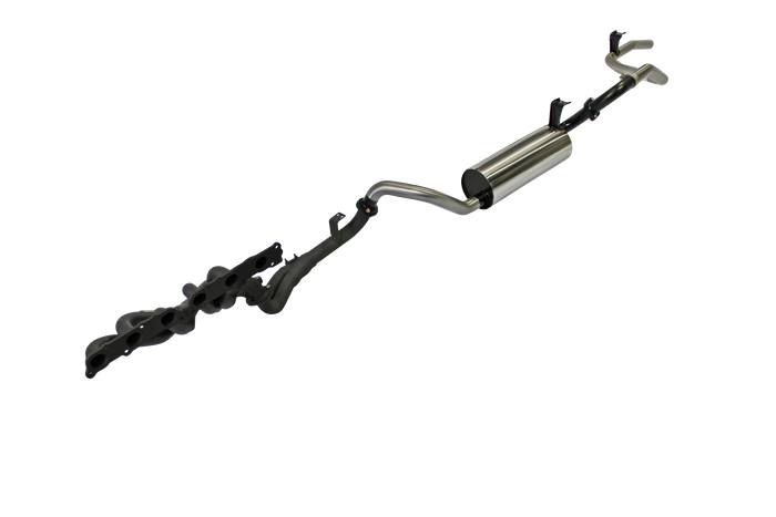 Manta | Extractors & 2.5″ Full Exhaust System | Toyota Landcruiser FZJ80 4.5L 1FZ Petrol Wagon 1992–1997