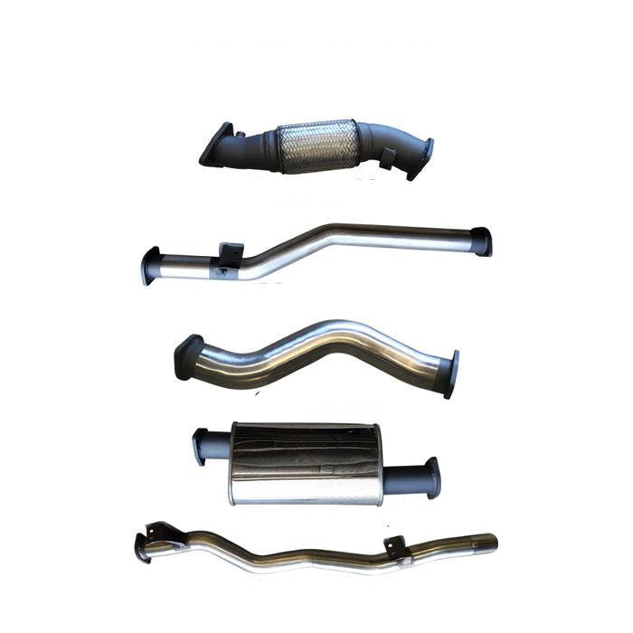 Manta | 3″ Turbo Back Exhaust No Cat With Muffler | Toyota Landcruiser VDJ79 Dual Cab V8 Ute 2012–2016 (Pre-DPF