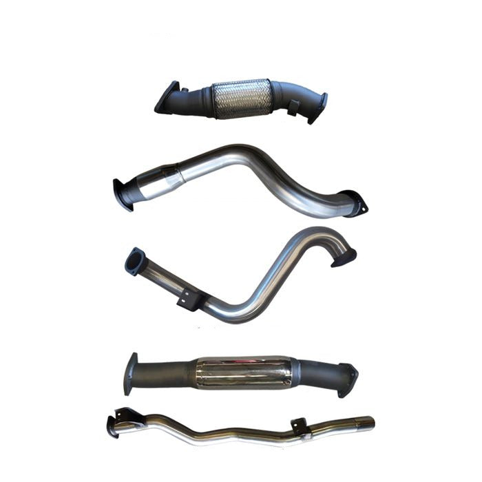 Manta | 3″ Turbo Back Exhaust with Cat & Hotdog | Toyota Landcruiser VDJ78 V8 Troop Carrier 2007–2016