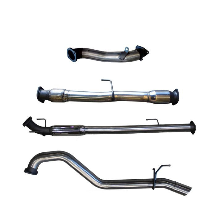 Manta | 3″ Turbo Back Exhaust System with Hotdog & Cat | Toyota Hilux KUN26R 3.0L D4D Ute 2005–2015