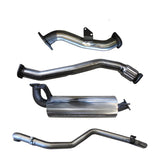 Manta | 3″ Turbo Back Exhaust System with Muffler | Toyota Landcruiser HZJ105 Wagon 4.2L 1HZ CT26 Turbo 1998–2007