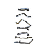 Manta | Twin 3″ Turbo Back Exhaust with Hotdog & Cat | Toyota Landcruiser VDJ79 Single Cab V8 Ute 2007–2016 (Pre-DPF)