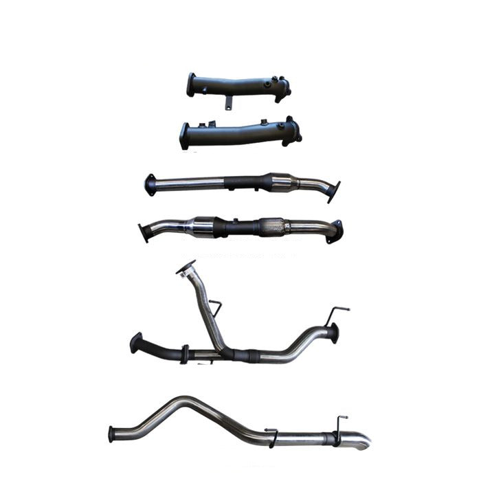 Manta | 2.5″ Turbo Back with Cats Pipe Only Dump Tip | Toyota Landcruiser VDJ200 4.5L V8 Diesel 2015–2021
