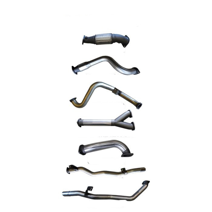 Manta | Twin 3″ Turbo Back Exhaust WOM With Cat | Toyota Landcruiser VDJ79 Single Cab V8 Ute 2007–2016 (Pre-DPF)