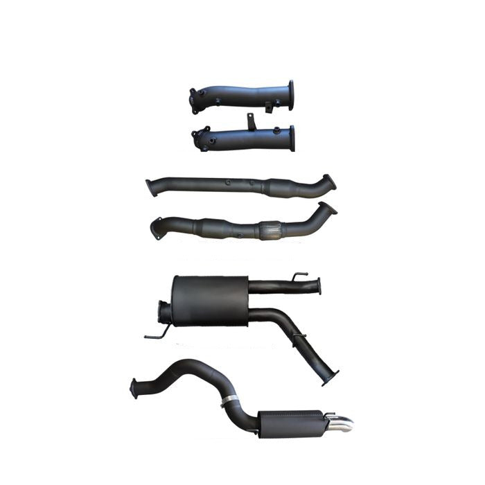 Manta 3in Dual Turbo Back with Cat & Rear Muffler 4in Tailpipe Toyota Landcruiser VDJ200 2015–2021