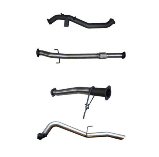 Manta | 3″ Turbo Back Exhaust System WO/Cat WOM | Mitsubishi Triton MQ MR 2.4L Turbo Diesel Ute 2015–2023
